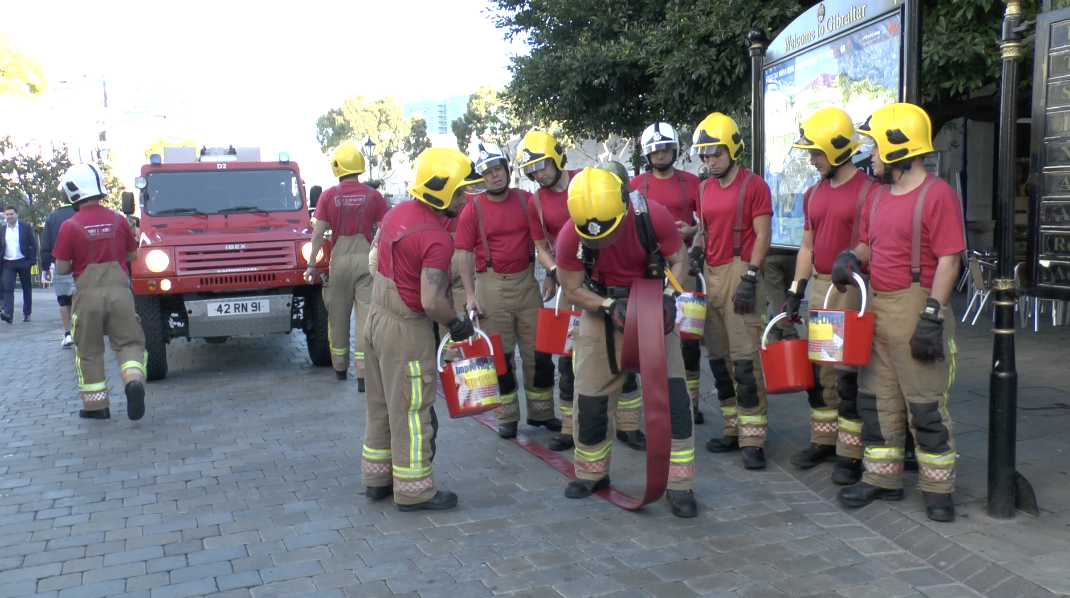 fire service hose pull 