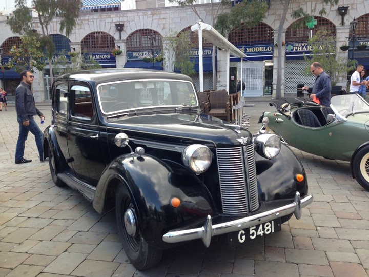 Gibraltar Classic Car rally 2013