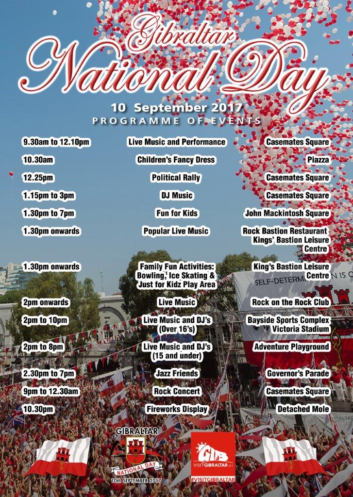 Jul 25 National Celebrations Programme Of Events Your Gibraltar TV (YGTV)
