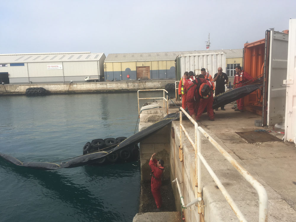 Oct 24 Gibraltar Port Authority Holds Oil Spill Exercise Week Your
