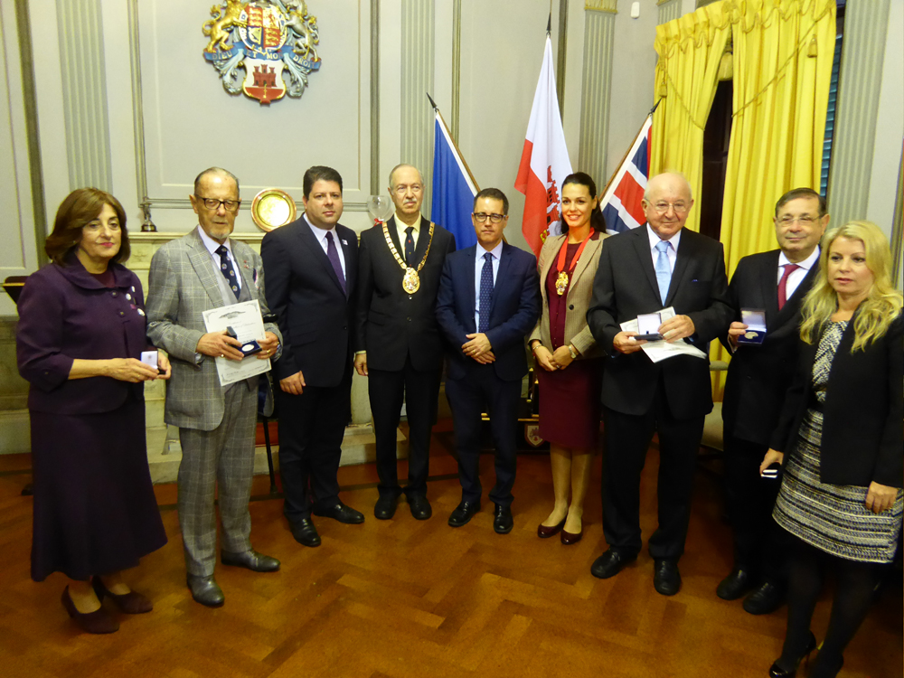 Dec 04 Gibraltar Medallions Ceremony At City Hall Your Gibraltar TV