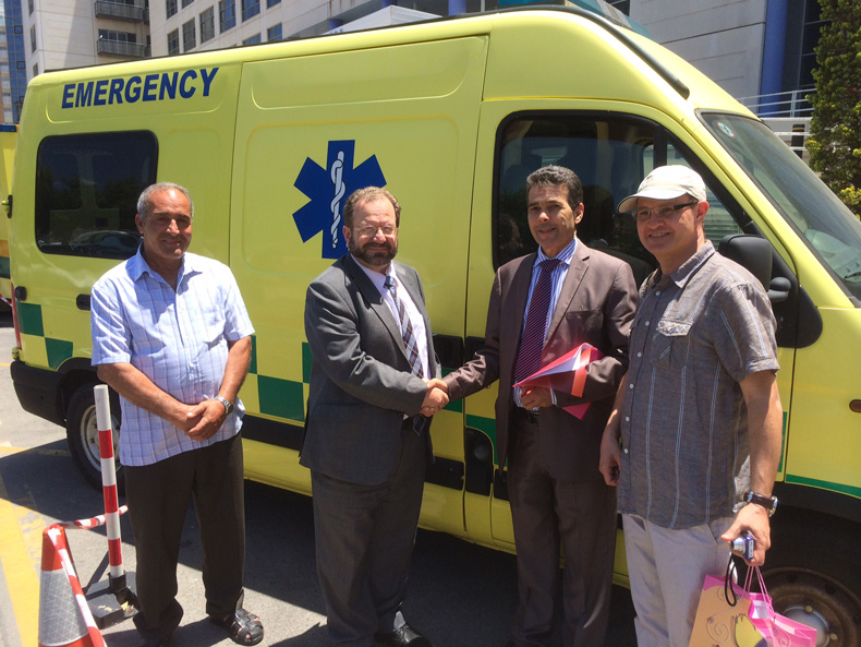Dr Cortes Ambulance Donation for Tetouan
