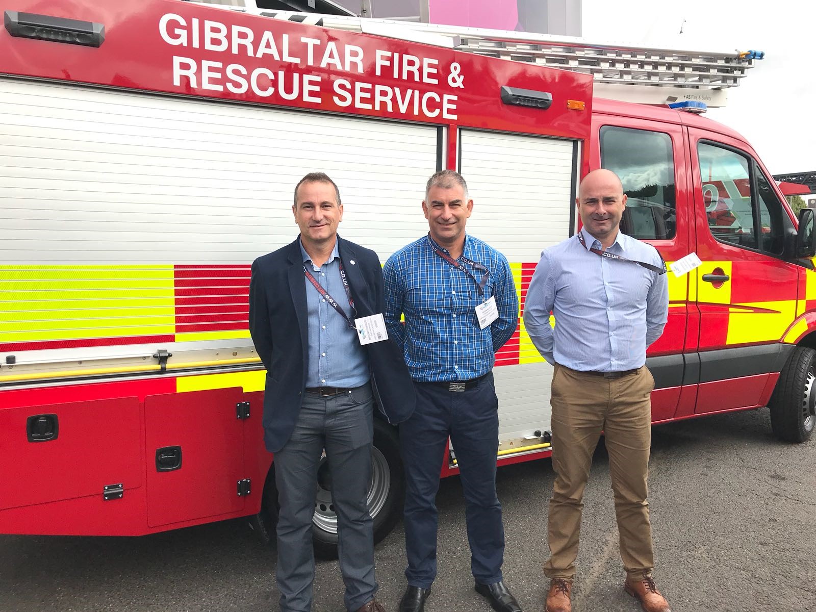 Sep 28 Gibraltar Fire & Rescue Service Attend Emergency Services Show