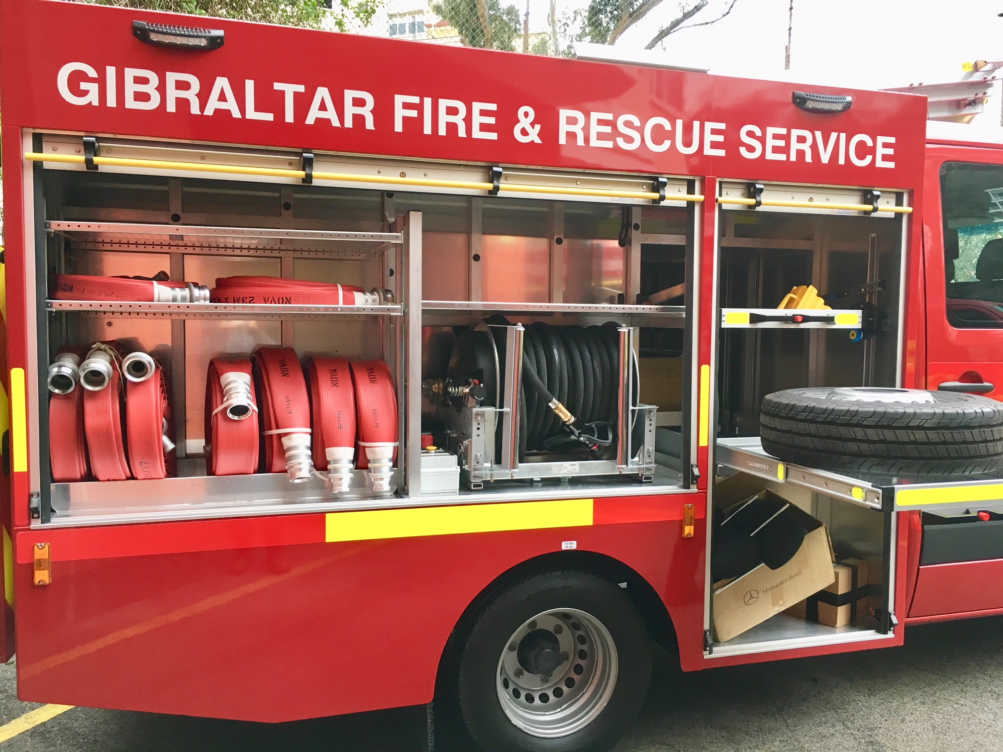 Feb 07 Two New Appliances For The Gibraltar Fire And Rescue Service