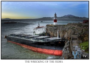 Europa Point Gibraltar - Federa Shipwreck