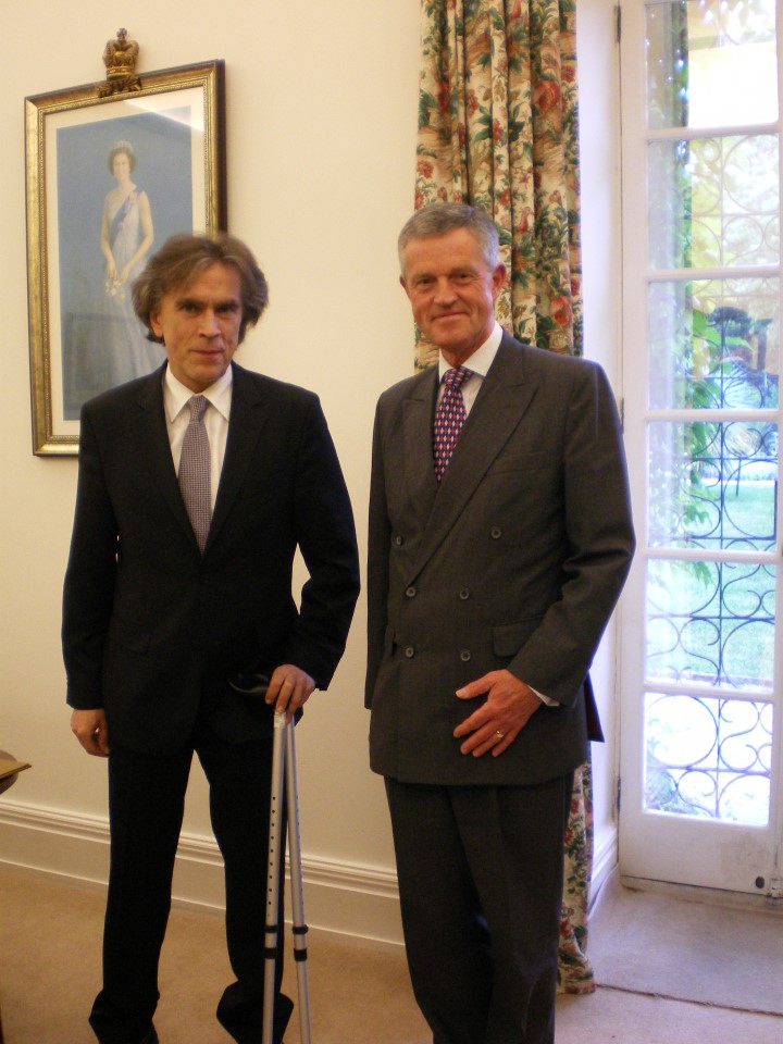 Governor of Gibraltar and Austrian Ambassador