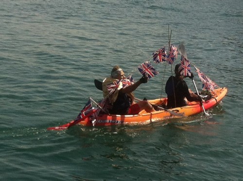 Ocean Village Flotilla - Queen Spotted