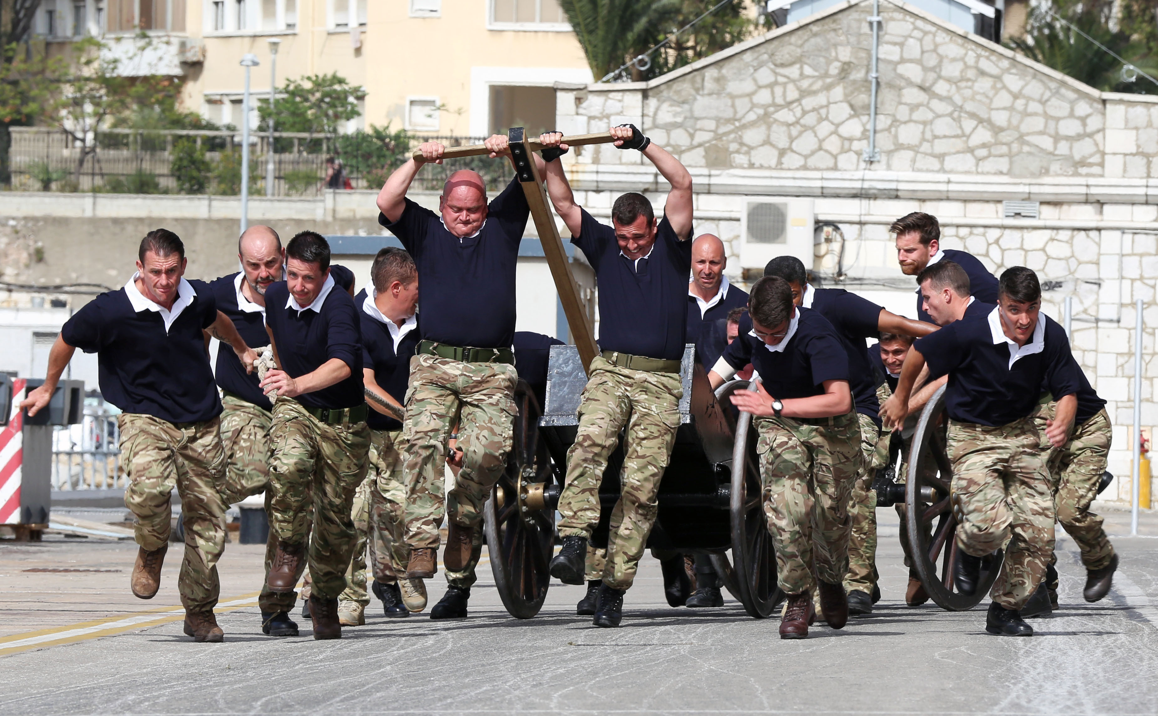 May 28 Gibraltar Gun Field Crew Ready For Collingwood Your