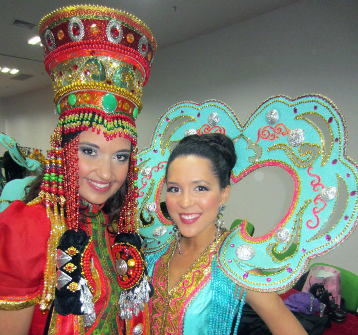 Miss Gibraltar and Miss Canada