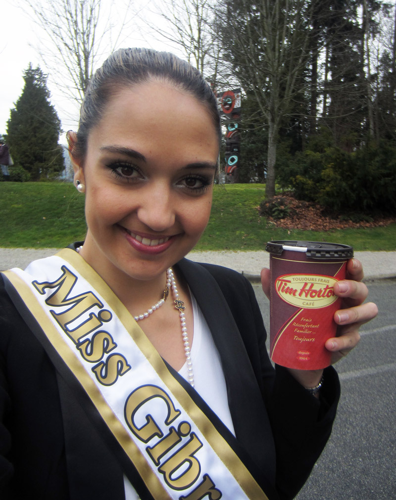 Miss Gibraltar in Canada