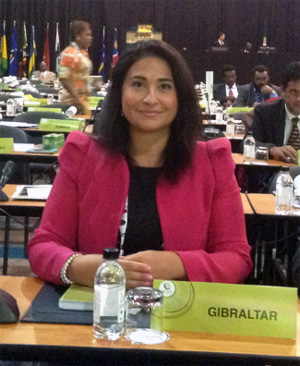 Minister Samantha Saramento