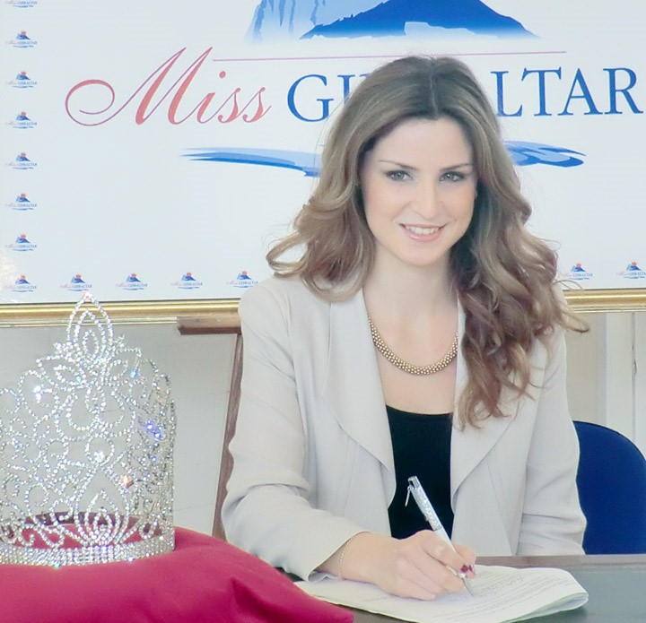 Miss Gibraltar 2013 Contestant Jamielee Randall