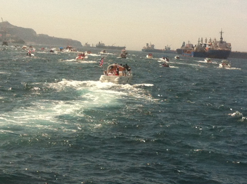 OV Flotilla - Boats Are out