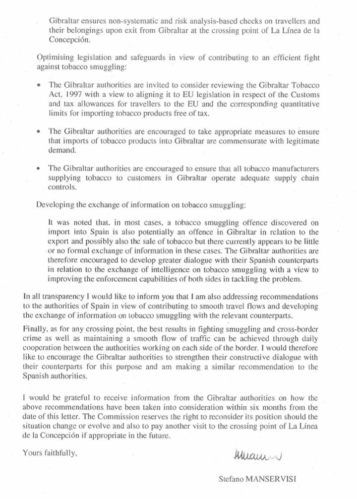 eu commission letter 
