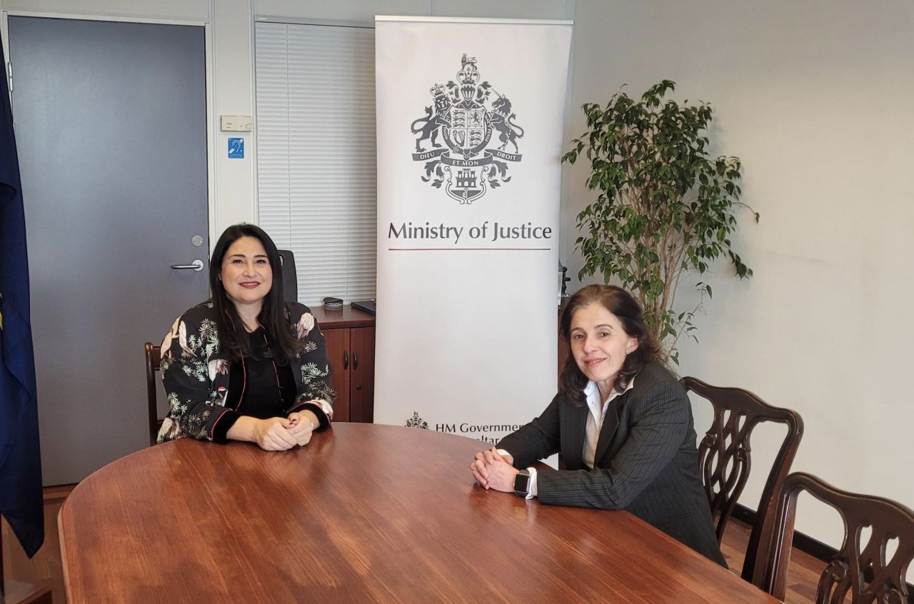 Minister Samantha Sacramento Congratulates Probation Officer  Jessica Perez