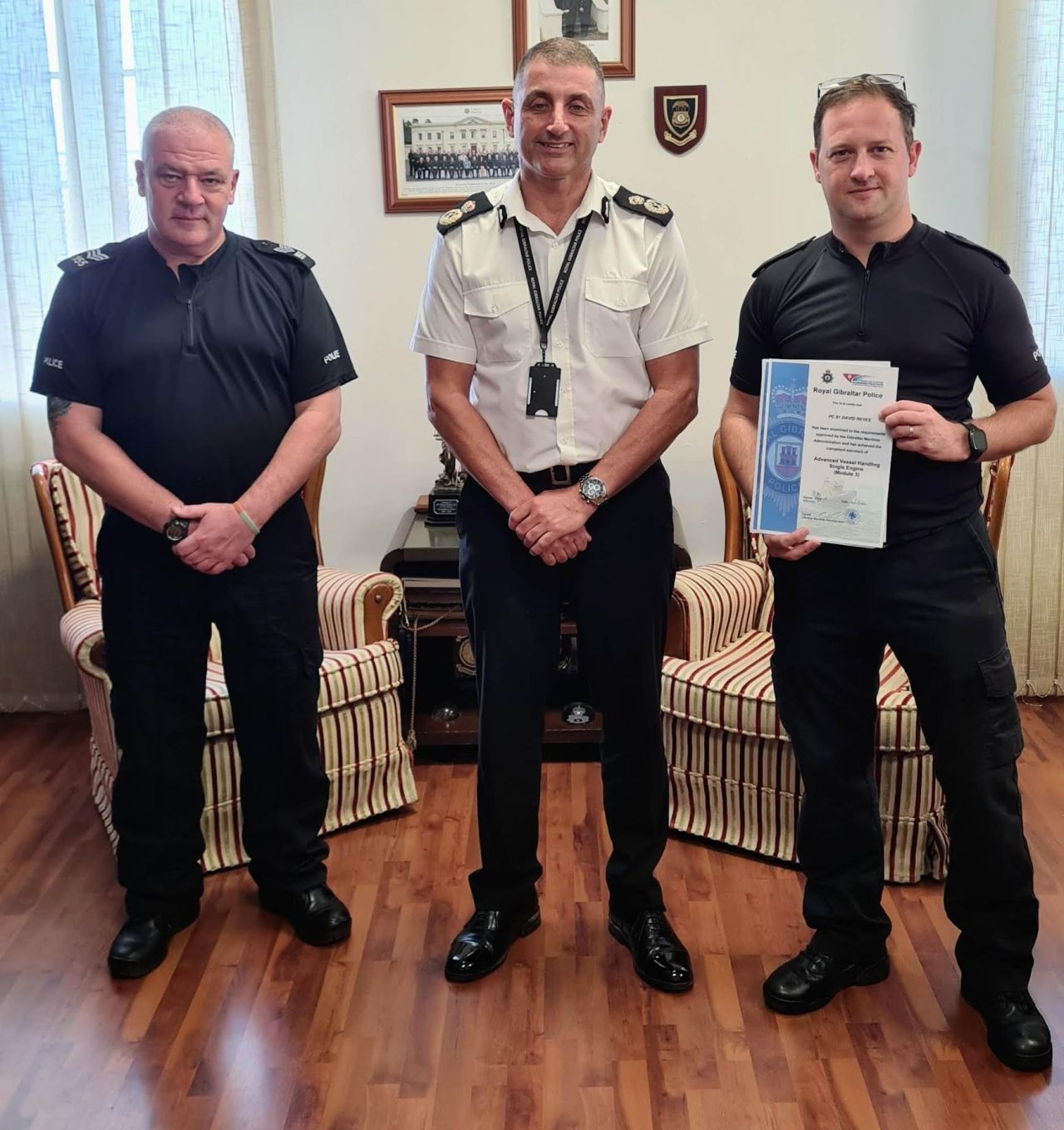 RGP Officer Qualifies As Coxswain