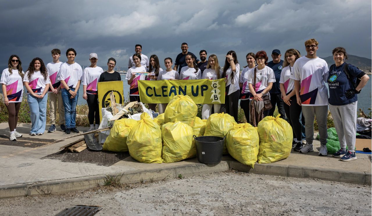 Gibraltar Baton Relay Clean up