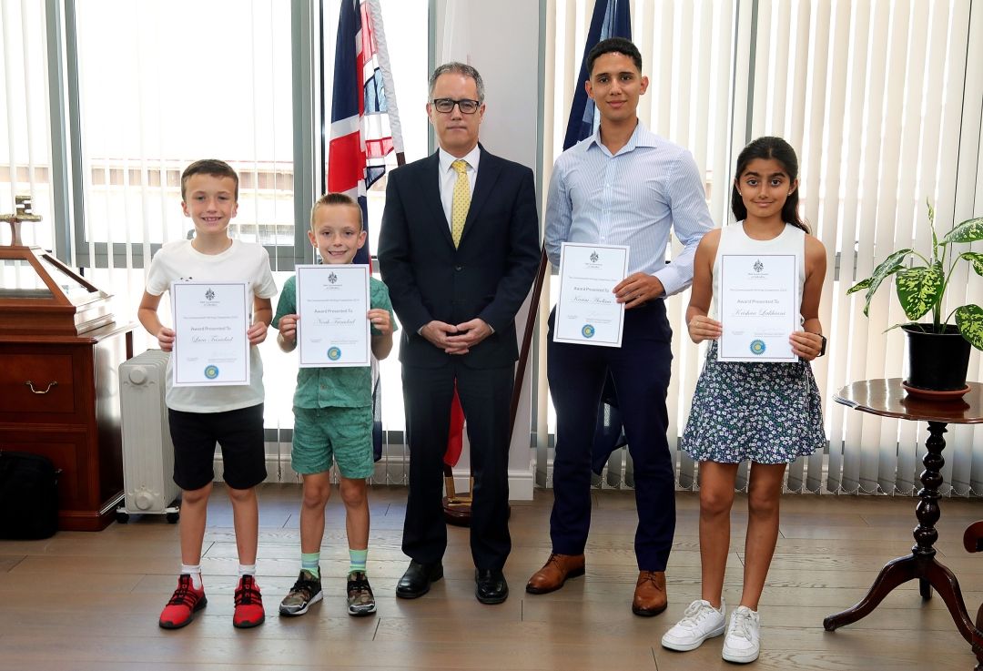 Commonwealth Essay Winners Receive Awards