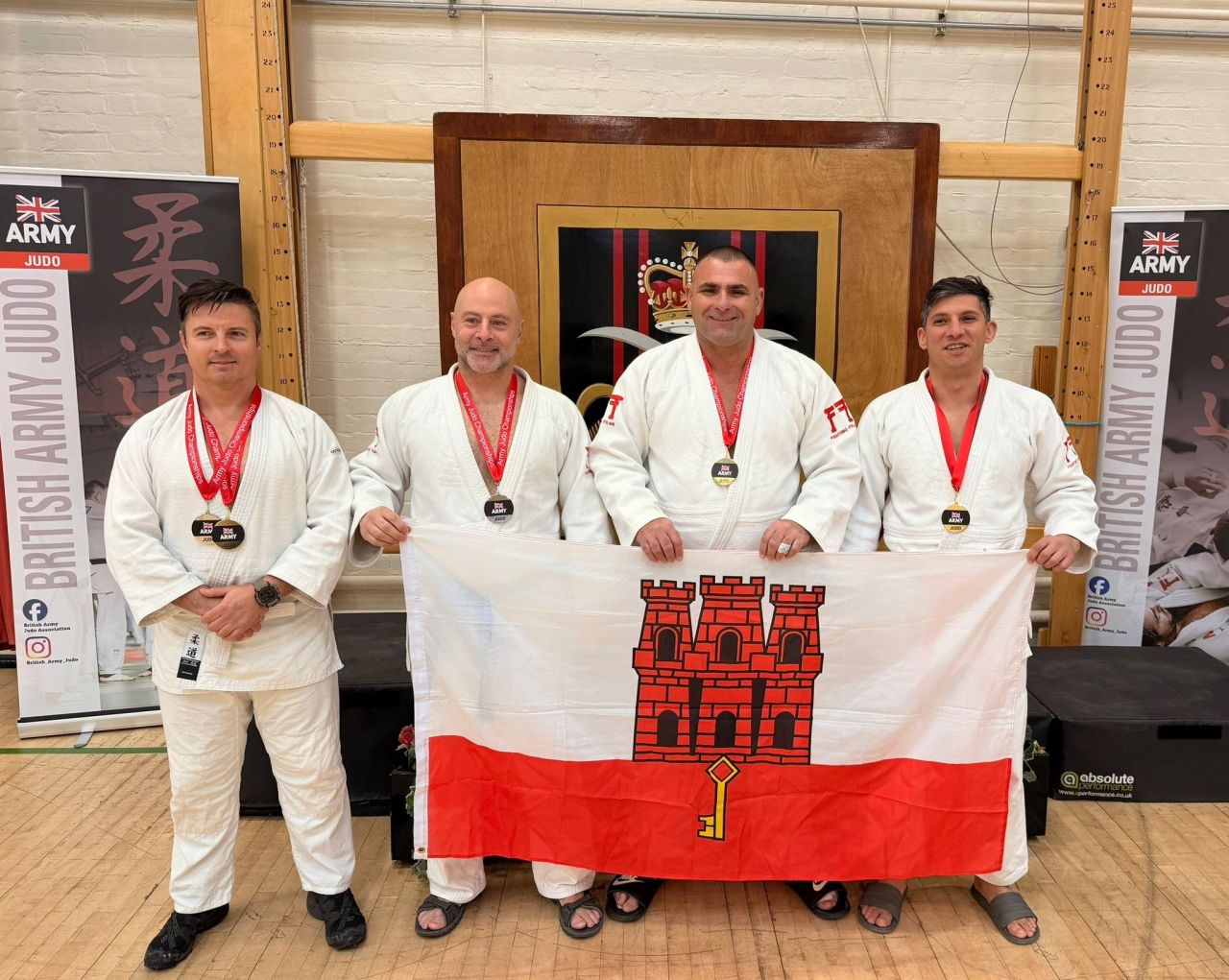 Royal Gibraltar Regiment Judo Team Success At Army Championships