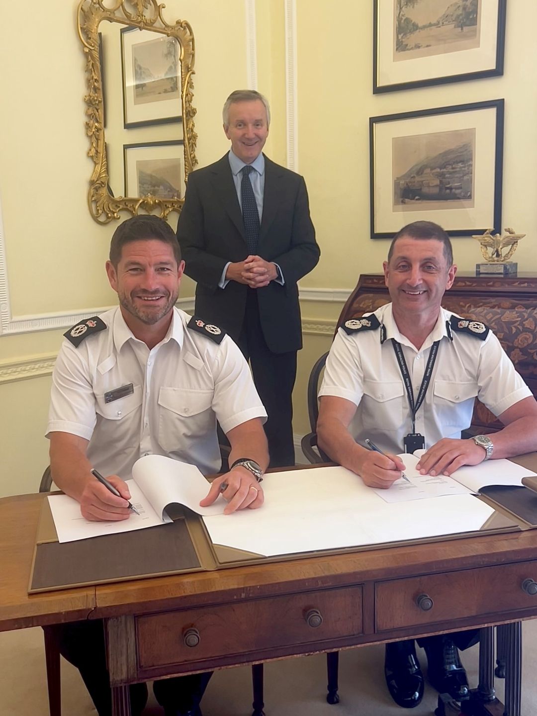 RGP Twin with Devon and Cornwall Police