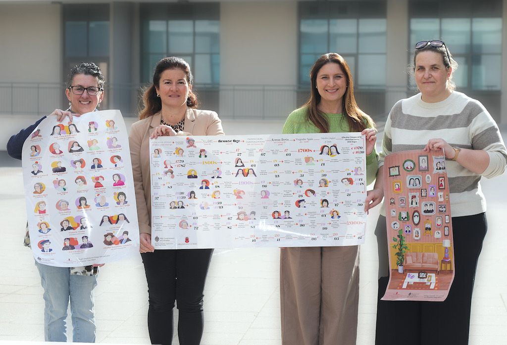 Women of Gibraltar Poster Sets donated to Upper Primary Schools and Secondary Schools in Gibraltar
