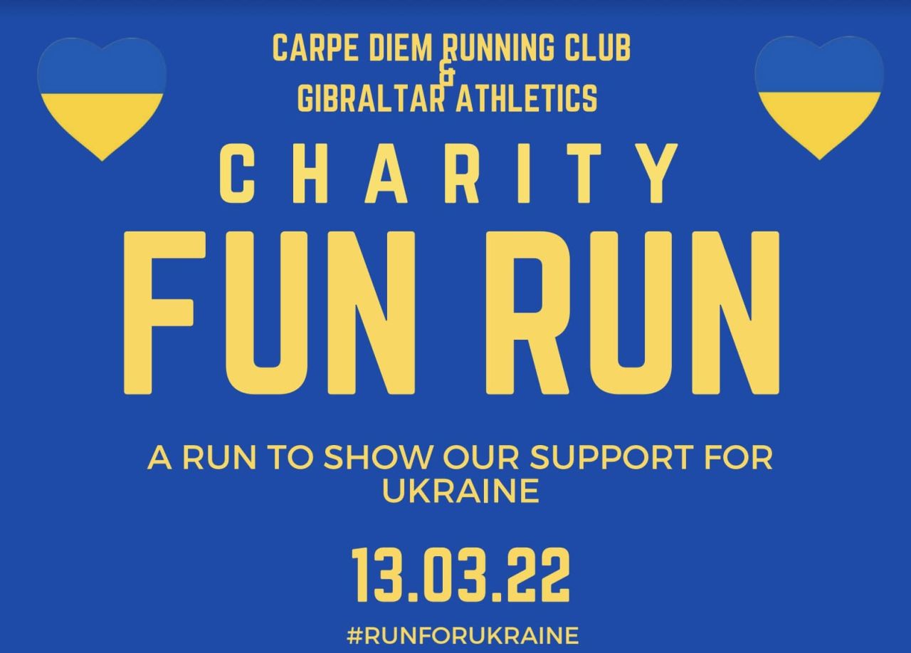 Carpe Diem Gibraltar Running Club And GAAA Run In Aid Of Ukraine