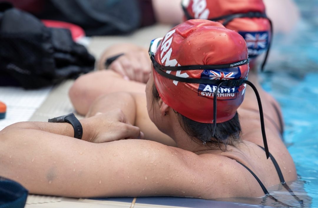 Army Swimming Team In Overseas Training Camp