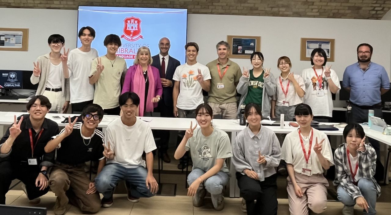Ministers Meet Japanese Study Group Abroad At The University Of Gibraltar