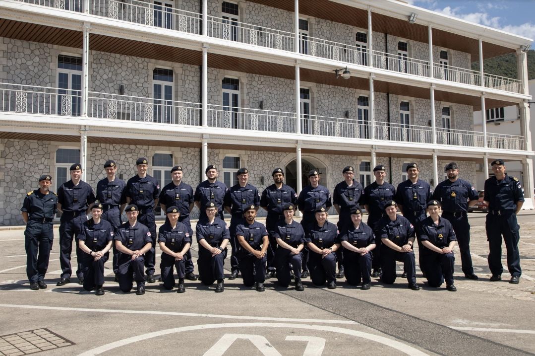 Visit From The University Royal Navy Unit