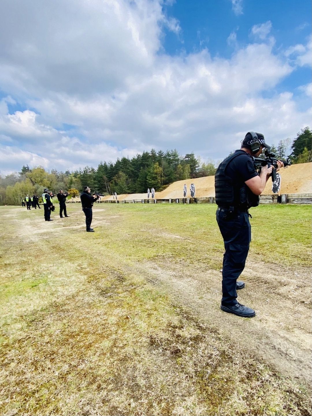 Gibraltar Defence Police Conduct Firearms Requalification