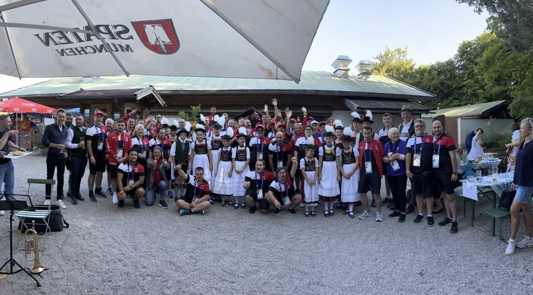 Special Olympics Gibraltar Team Arrives In Munich