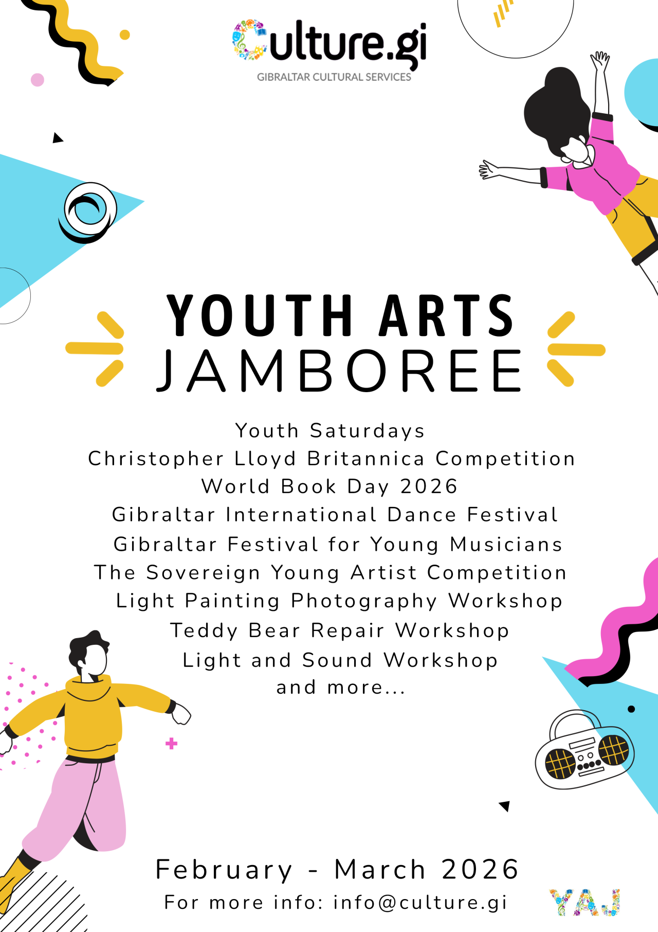 Youth Arts Jamboree 2026
