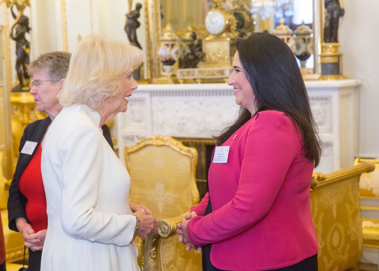 Minister Sacramento Attends Reception At Buckingham Palace For Queen Consort’s First Major Engagement