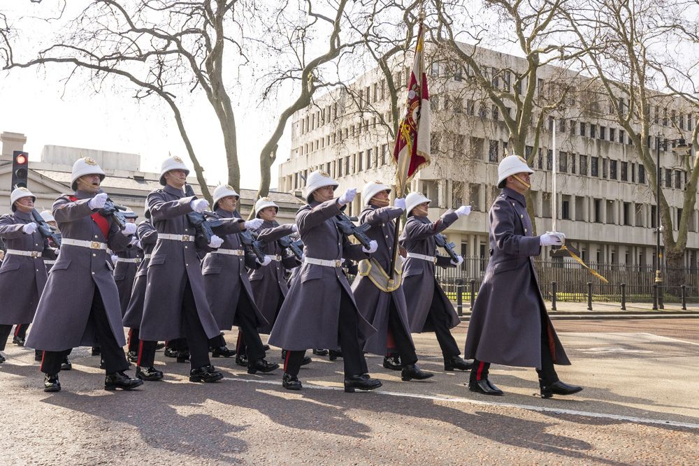 Royal Gibraltar Regiment In London