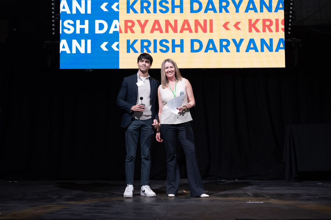 Krish Daryanani Named Outstanding Student Changemaker 2025