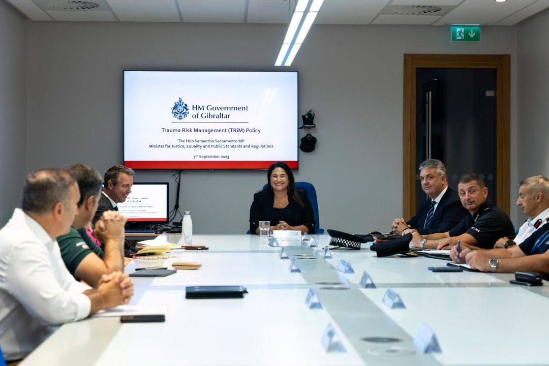 Minister Sacramento Launches Trauma Risk Management (TRiM) Policy