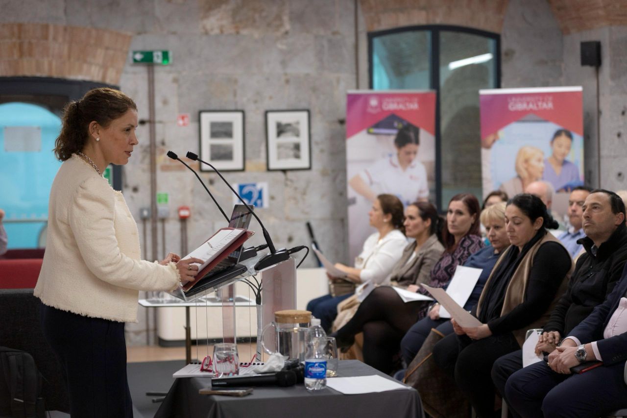 Minister Arias-Vasquez Addresses Safeguarding Conference At University Of Gibraltar