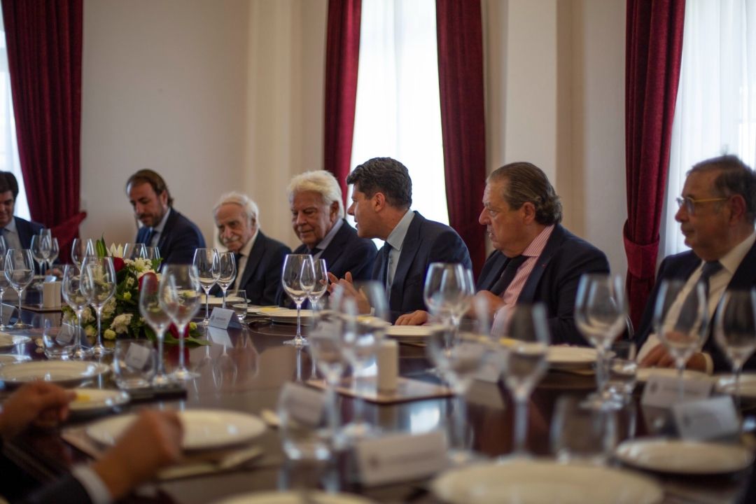 Chief Minister hosts lunch for Boluda Board of Directors