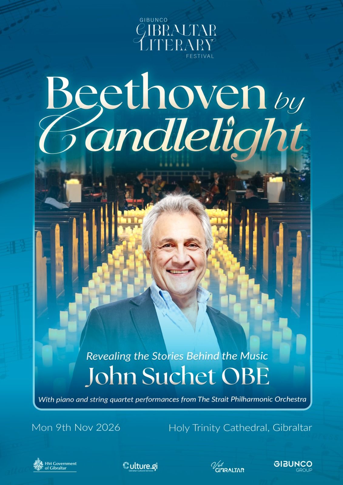 Exclusive Event With John Suchet For The Gibunco Gibraltar Literary Festival 2026