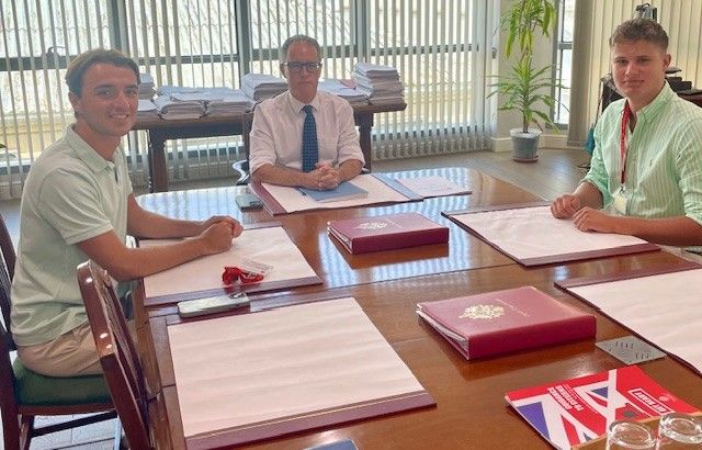 Gibraltar Delegates To Commonwealth Youth Parliament