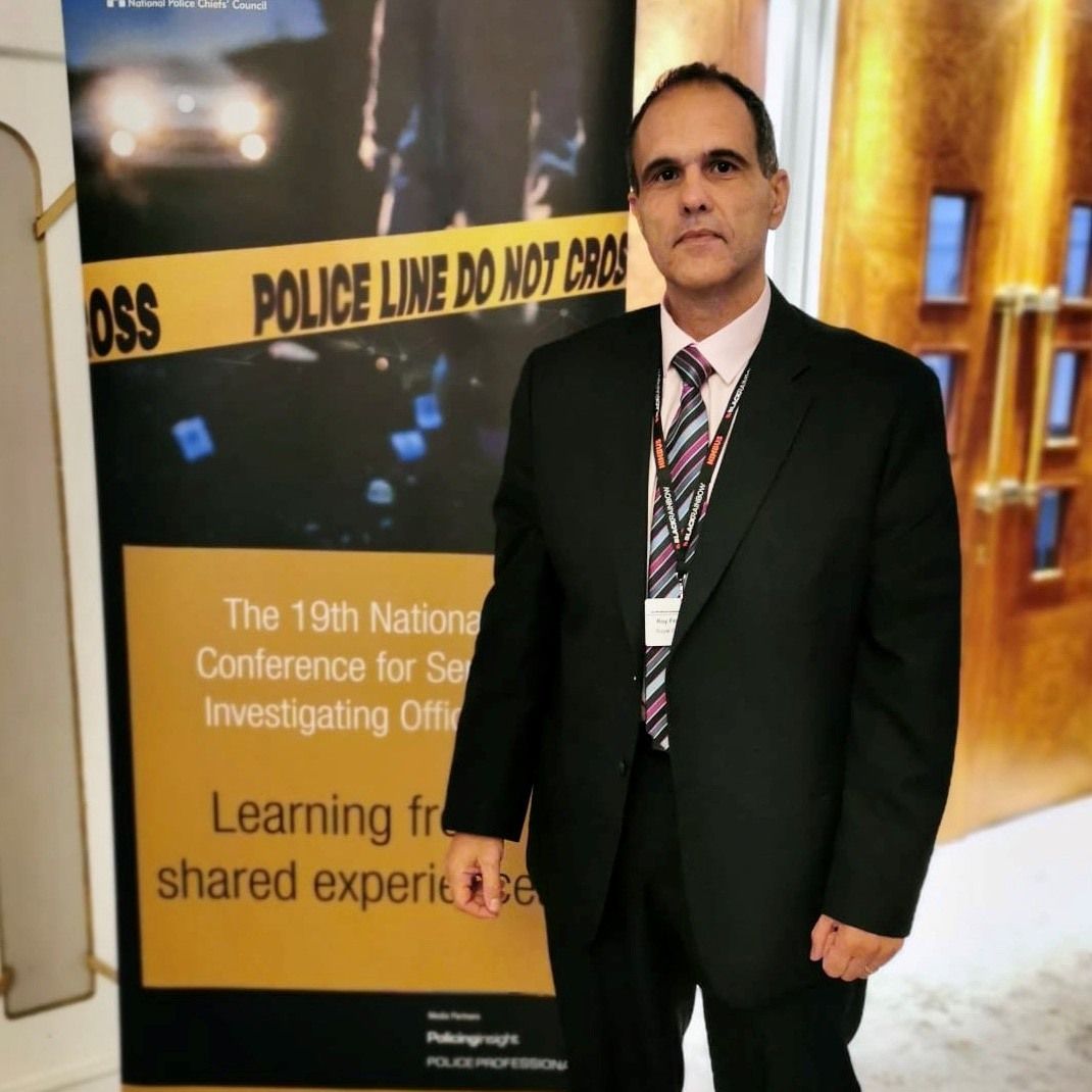 Chief Inspector Perez at Senior Investigating Officers’ Conference