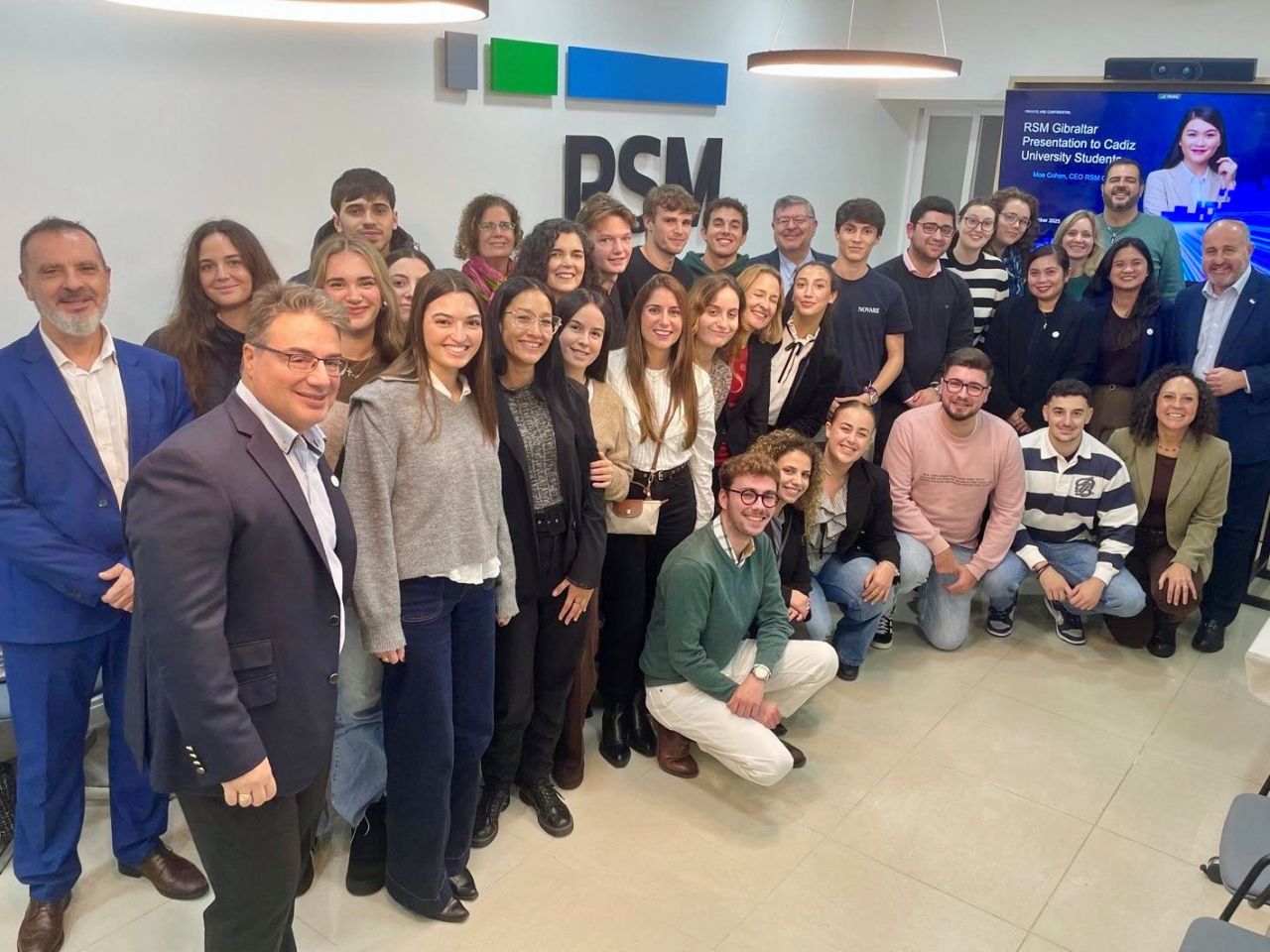 RSM Gibraltar Hosts Cadiz University Students