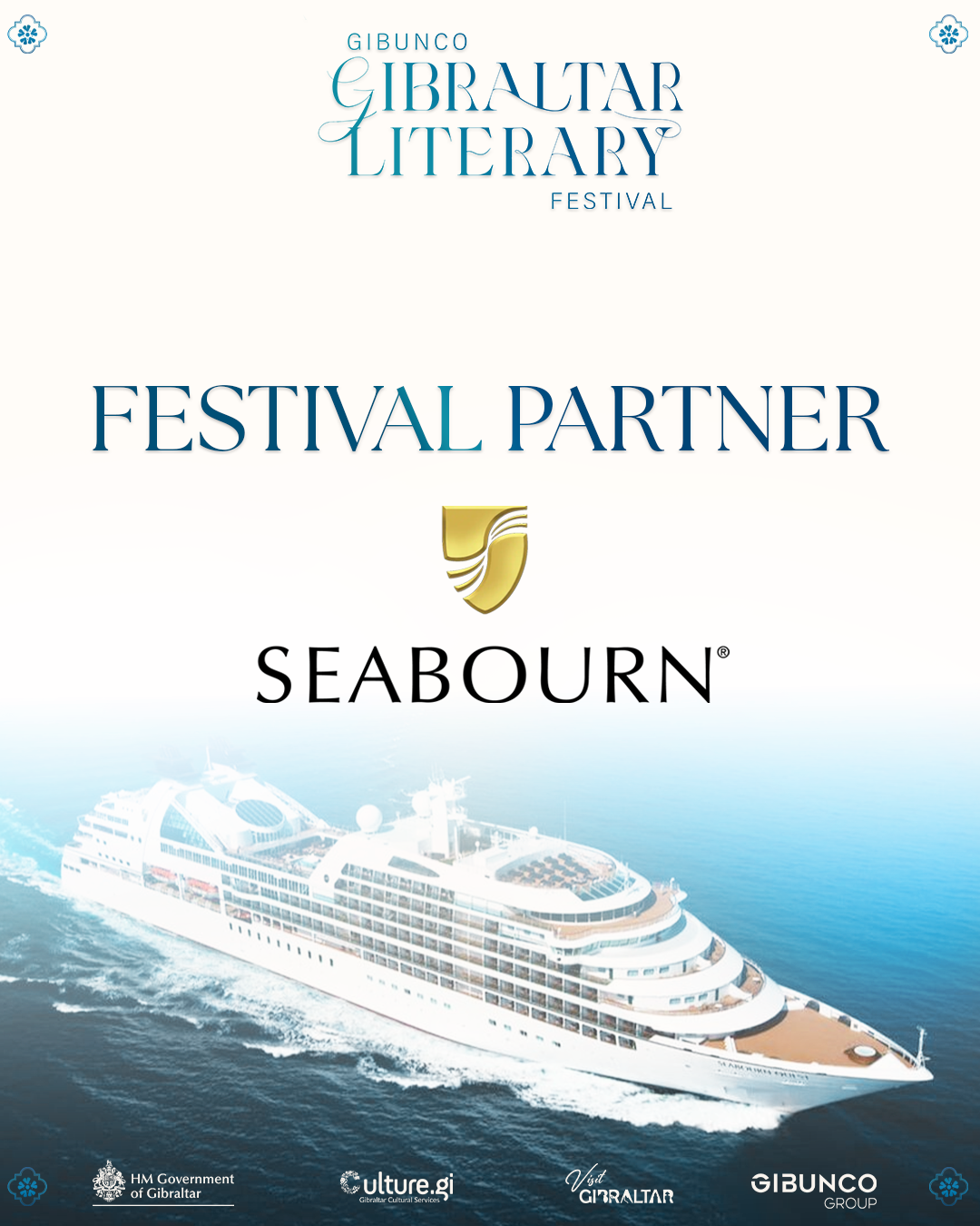 Seabourn Cruise Line Partners With Gibunco Gibraltar Literary Festival 2026