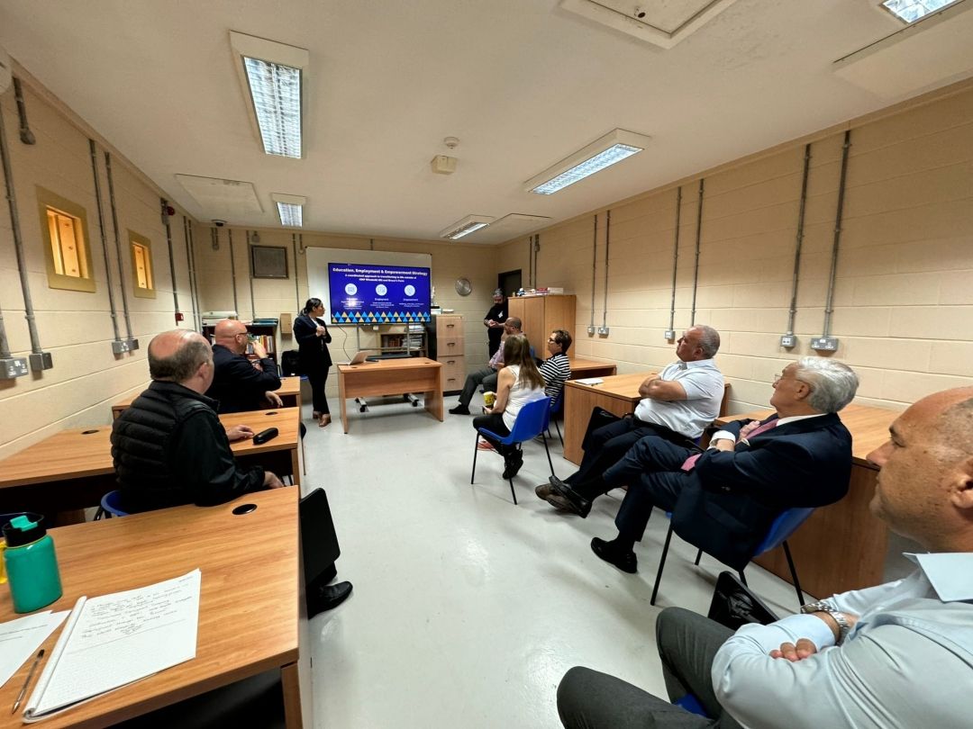 Minister Santos Discusses Employment initiatives with Prison Board at HMP Windmill Hill