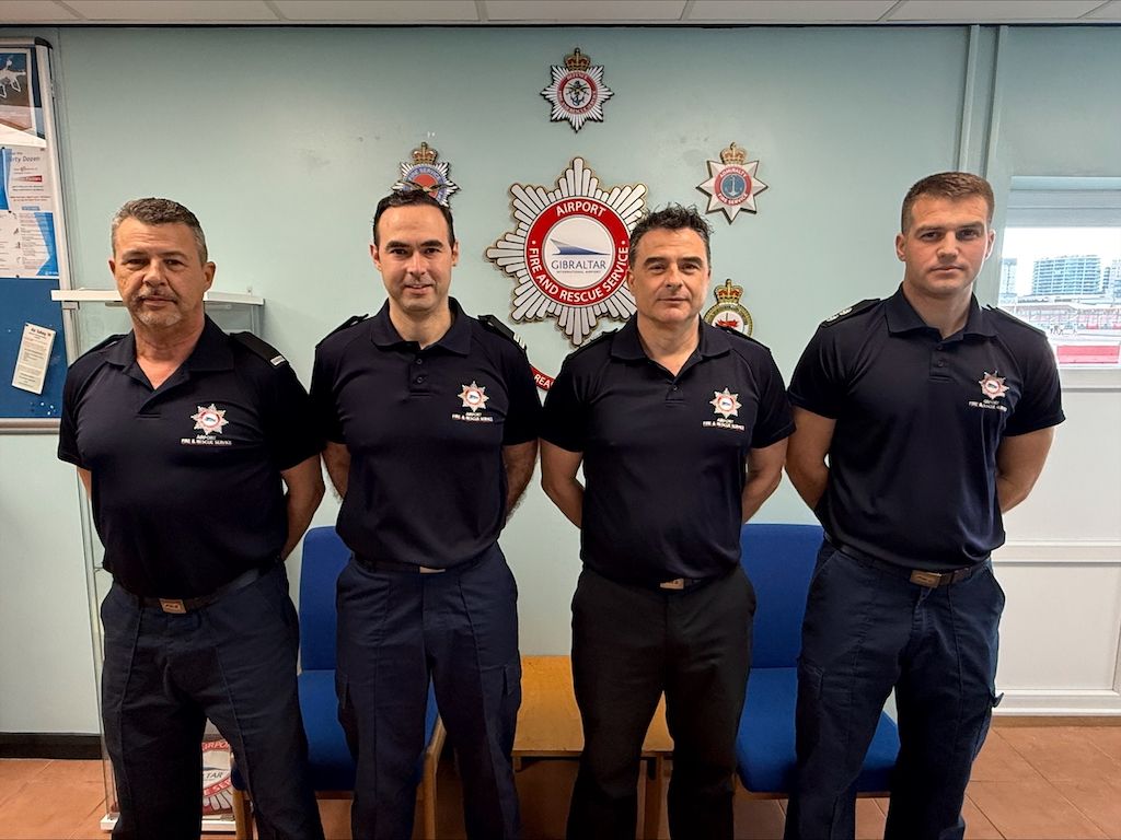 Promotions Announced at the Airport Fire and Rescue Service 