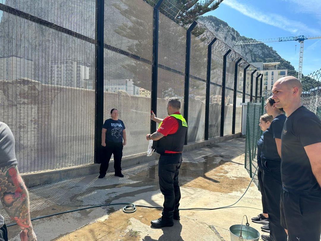 RGP Recruits get a Taste of Pepper Spray