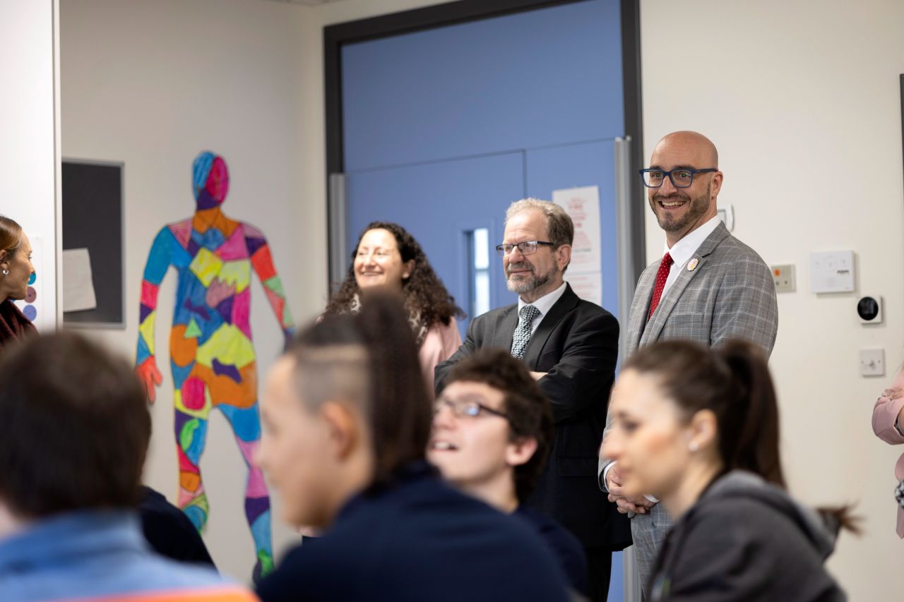 Ministers Visit St Martin’s School 