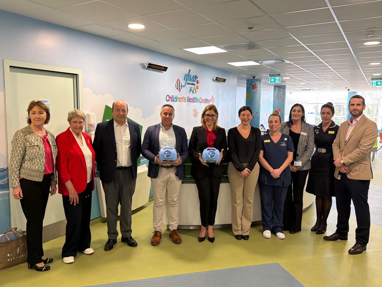 RICC Donates Critical Medical Equipment to St Bernard’s Hospital 