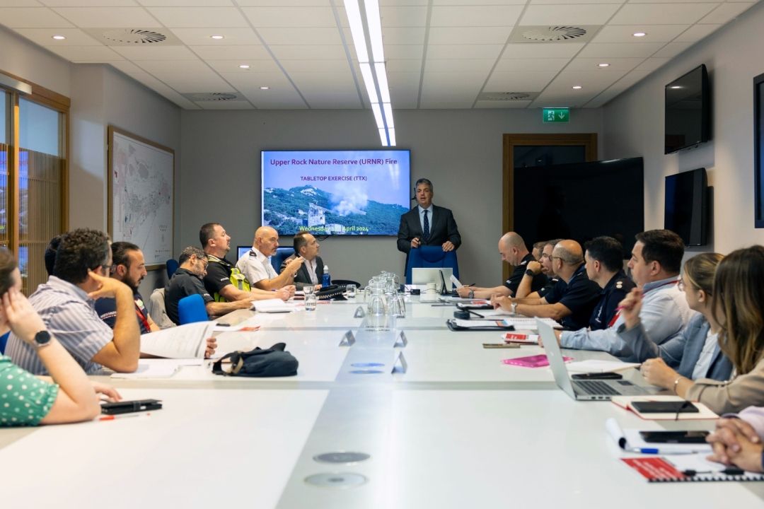 Civil Contingencies Carry Out Upper Rock Exercise