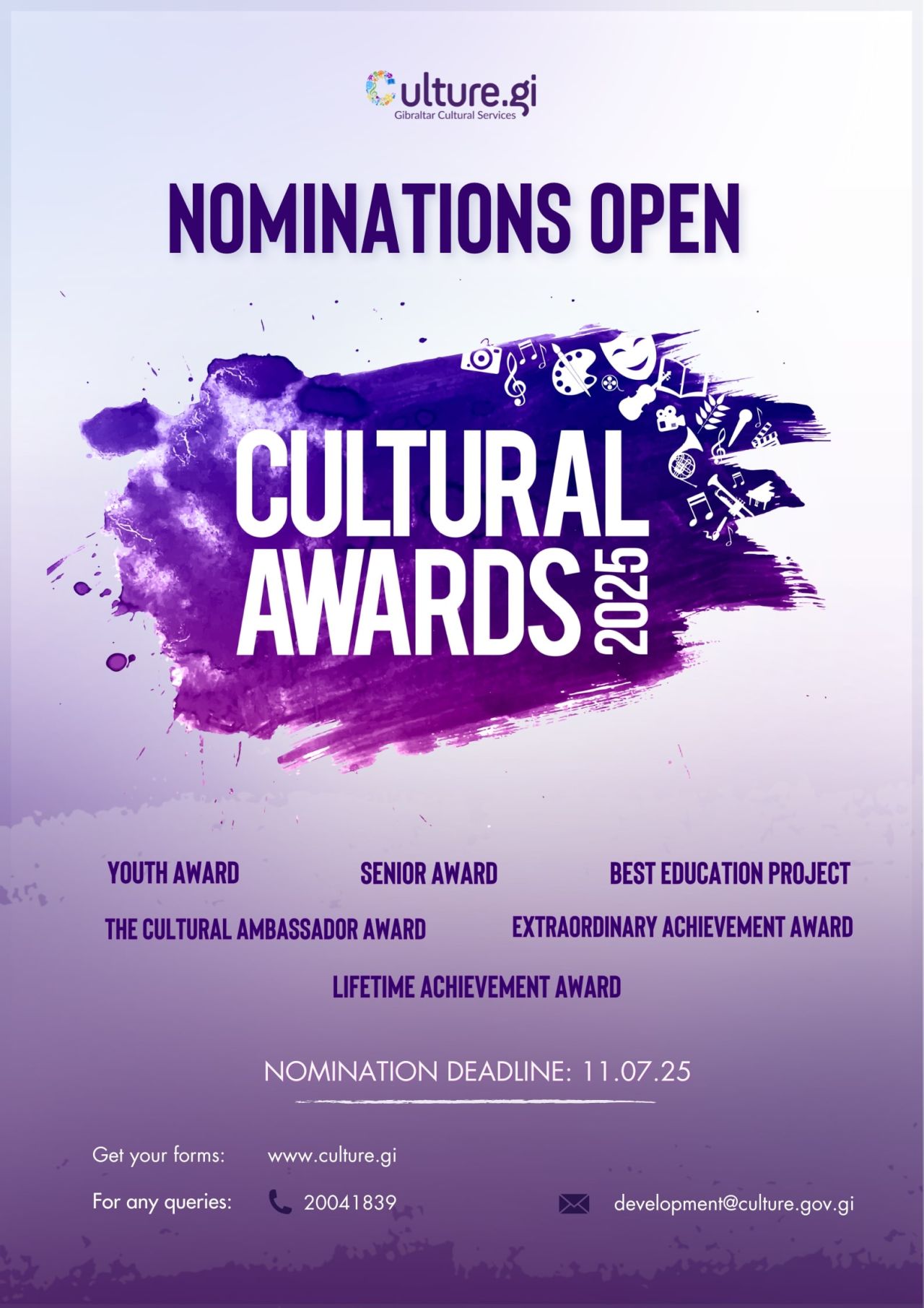2025 GCS Cultural Awards – Call For Nominations